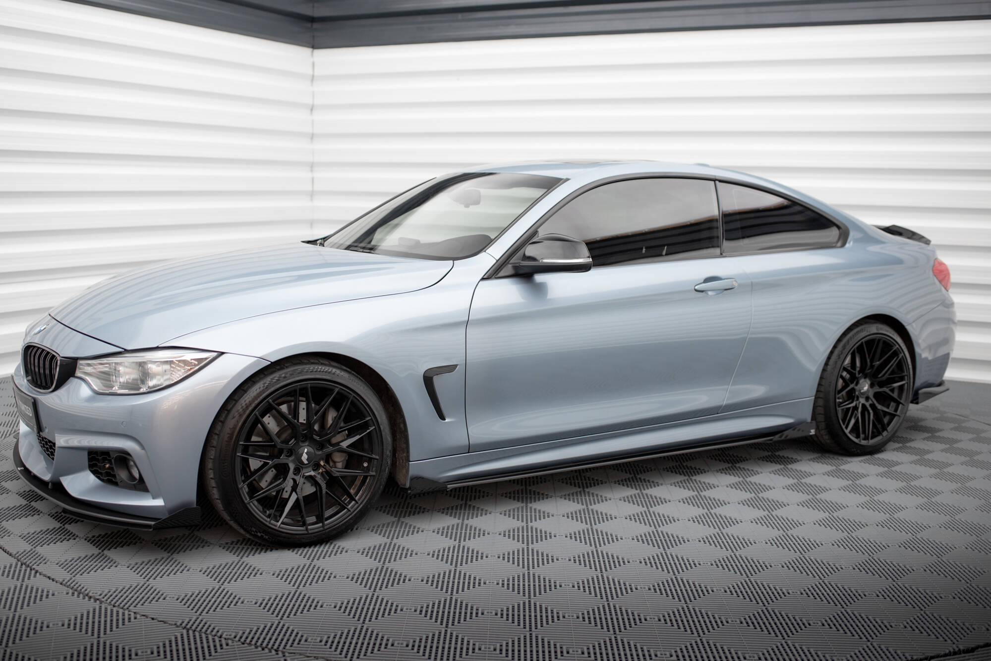 Street Pro Side Skirts Diffusers + Flaps BMW 4 Coupe / Gran Coupe / Cabrio M-Pack F32 / F36 / F33 - Image 2
