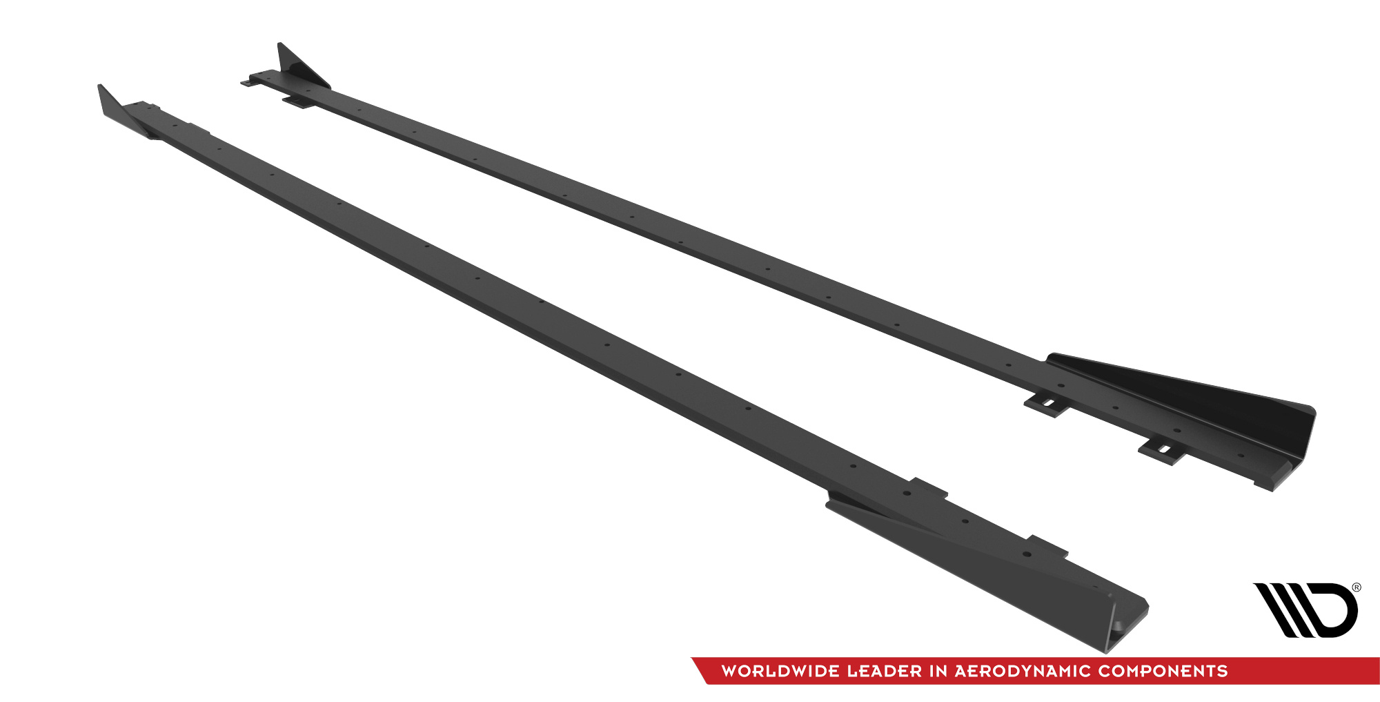 Street Pro Side Skirts Diffusers + Flaps Ford Fiesta ST Mk6 - Image 5