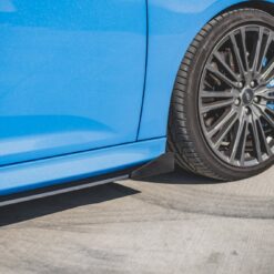 Alternative view of Street Pro Side Skirts Diffusers + Flaps Ford Focus RS Mk3