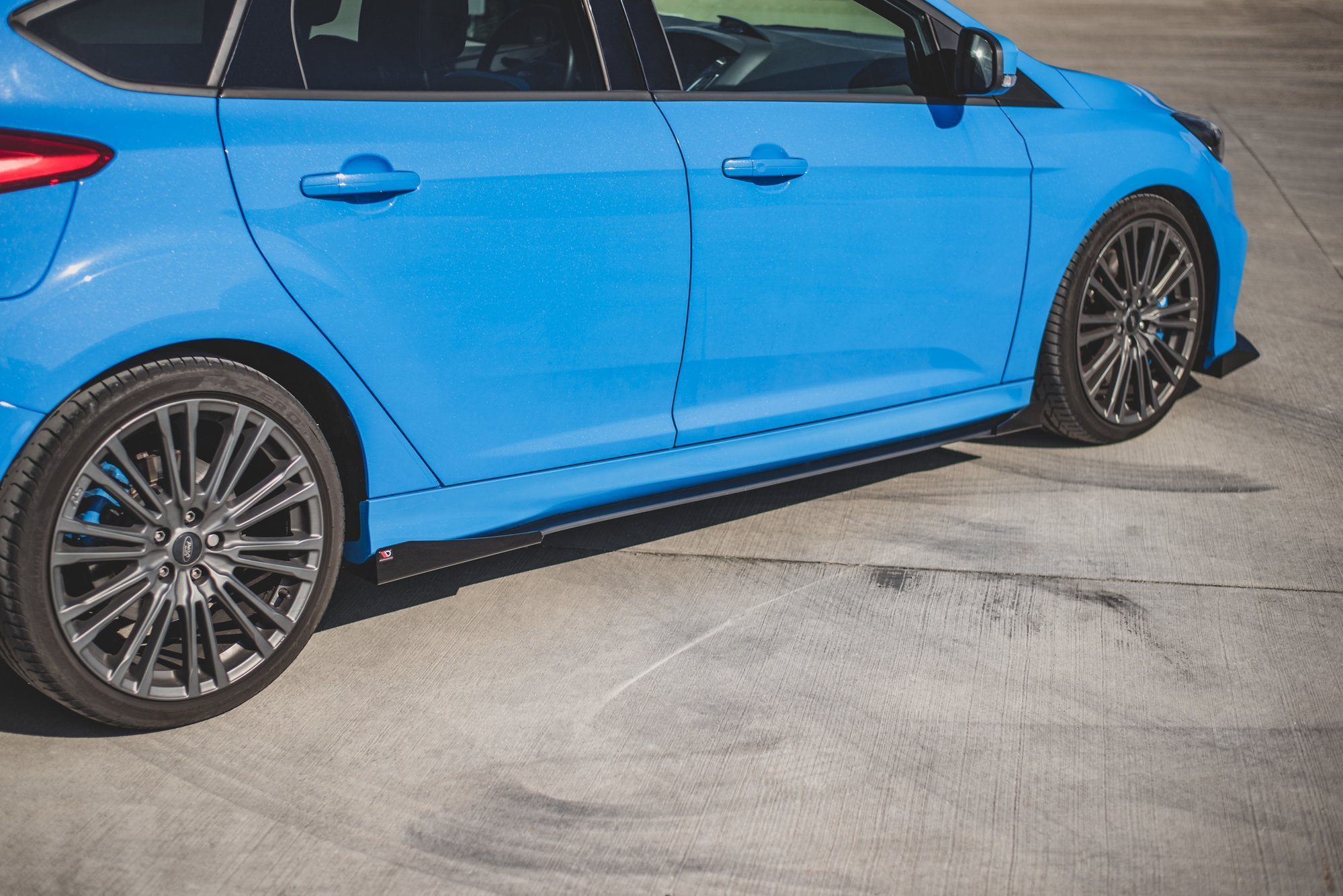 Street Pro Side Skirts Diffusers + Flaps Ford Focus RS Mk3 - Image 3
