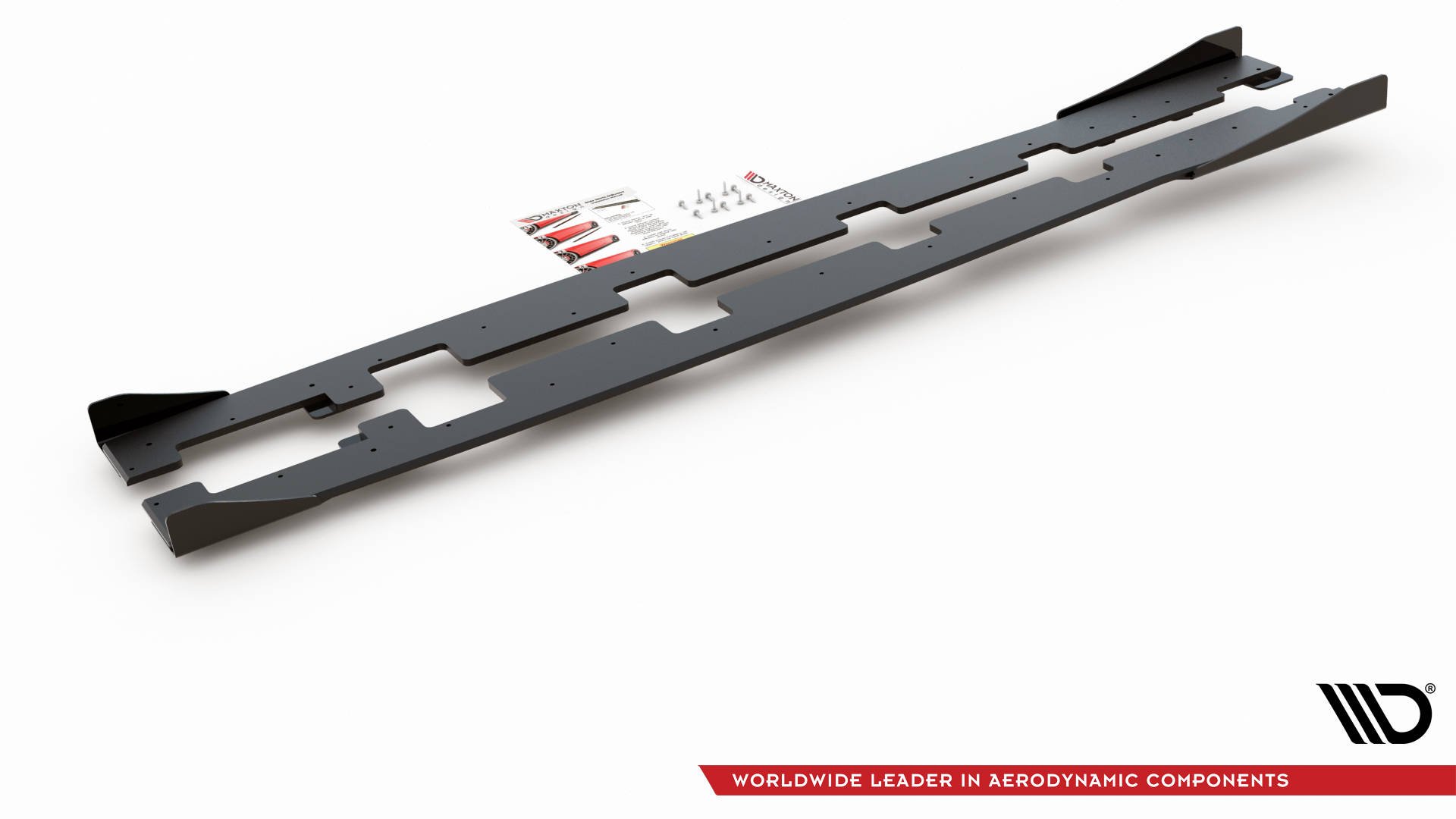 Street Pro Side Skirts Diffusers + Flaps Ford Focus RS Mk3 - Image 5