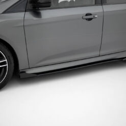 Street Pro Side Skirts Diffusers + Flaps Ford Focus ST Mk3 Facelift