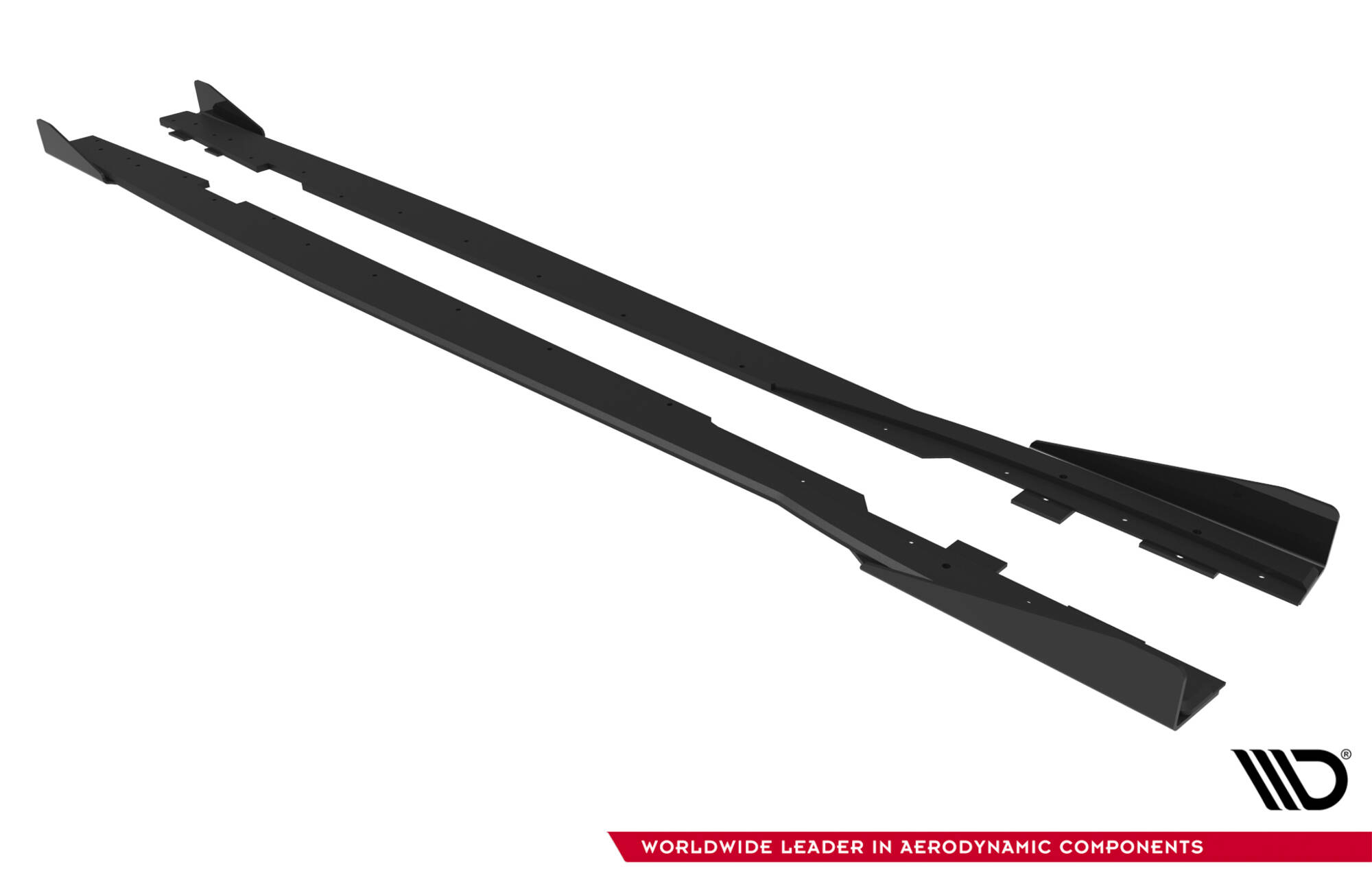 Street Pro Side Skirts Diffusers + Flaps Ford Focus ST Mk3 Facelift - Image 7