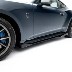 Alternative view of Street Pro Side Skirts Diffusers + Flaps Ford Mustang Dark Horse Mk7