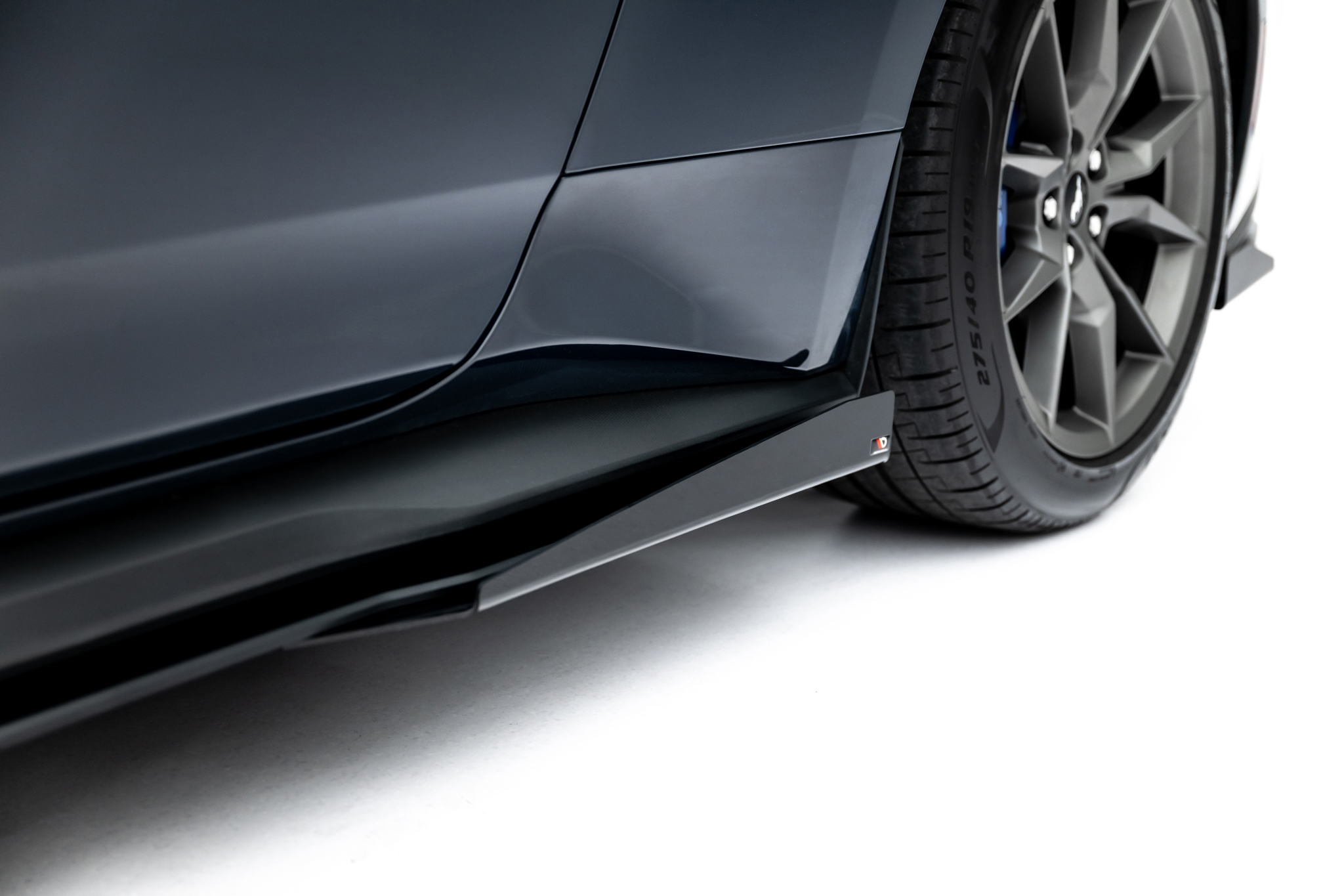 Street Pro Side Skirts Diffusers + Flaps Ford Mustang Dark Horse Mk7 - Image 3