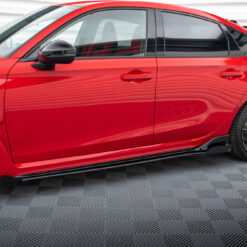 Street Pro Side Skirts Diffusers + Flaps Honda Civic Type-R Mk 11