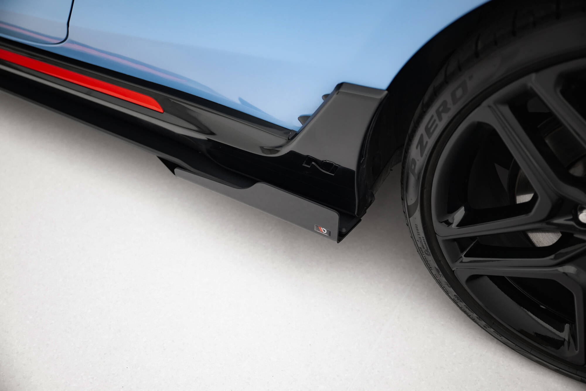 Street Pro Side Skirts Diffusers + Flaps Hyundai Veloster N Mk2 - Image 2