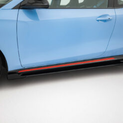Street Pro Side Skirts Diffusers + Flaps Hyundai Veloster N Mk2