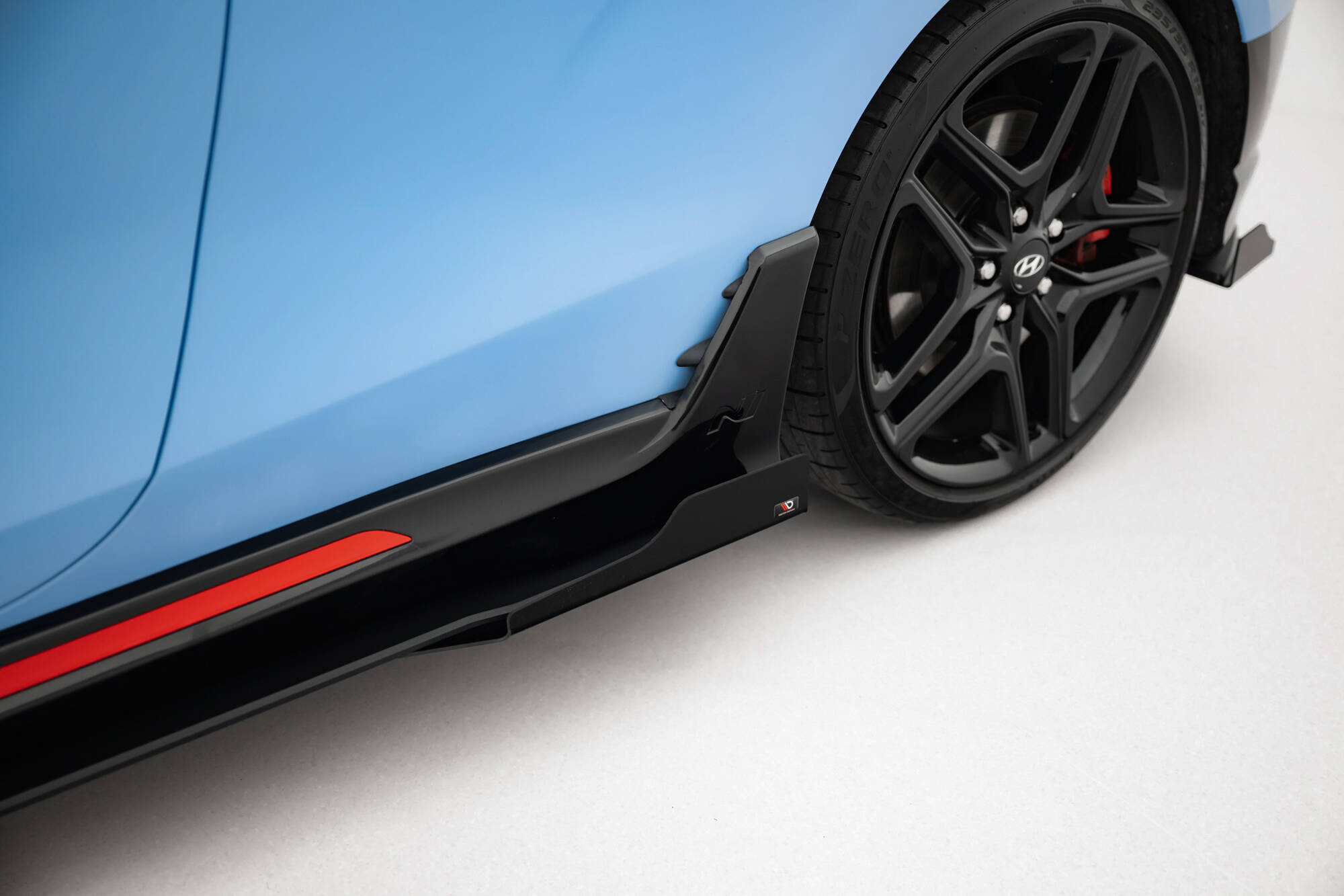 Street Pro Side Skirts Diffusers + Flaps Hyundai Veloster N Mk2 - Image 4