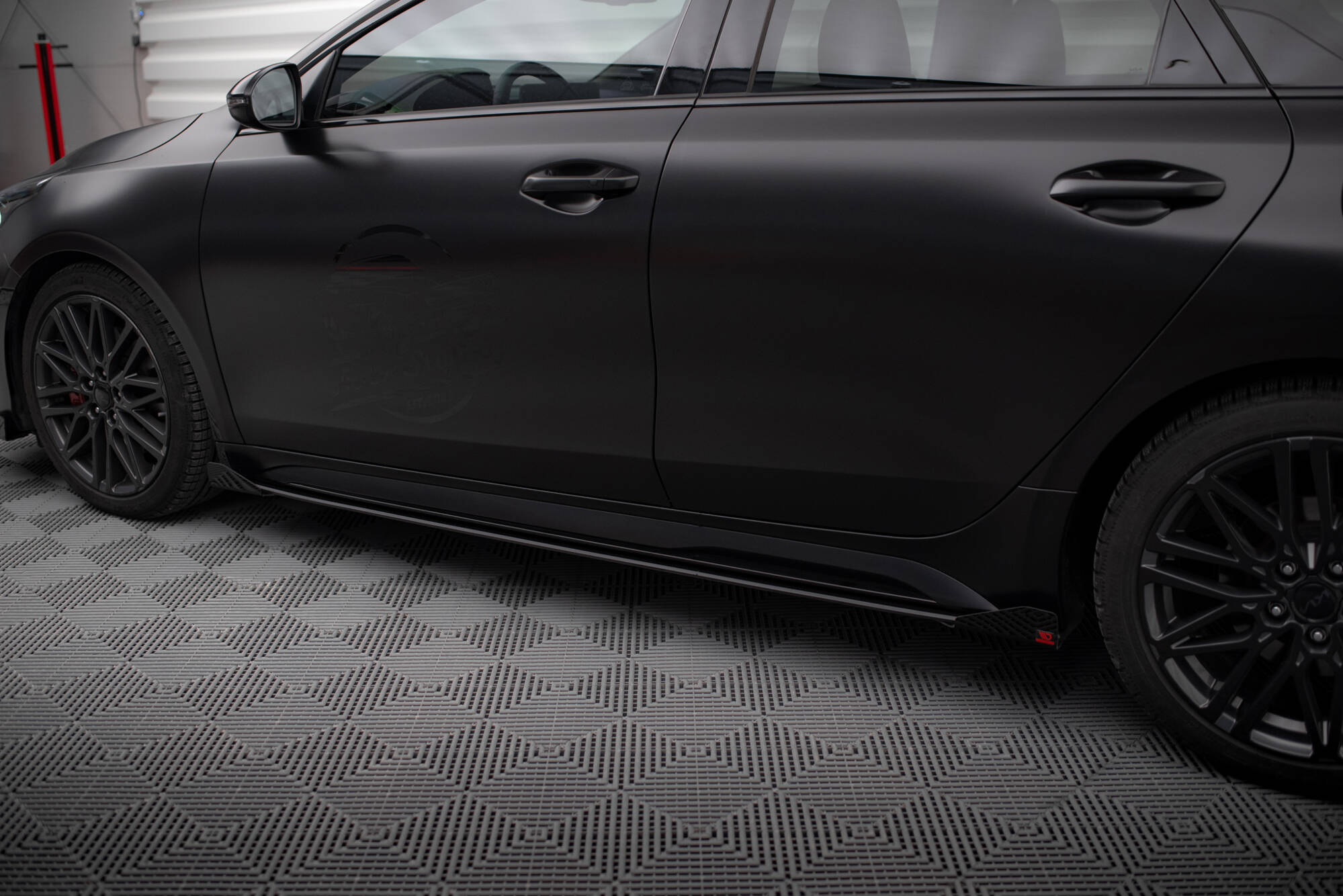 Street Pro Side Skirts Diffusers + Flaps Kia Proceed GT / GT-Line Mk1 Facelift / Ceed GT Mk3 Facelift - Image 3