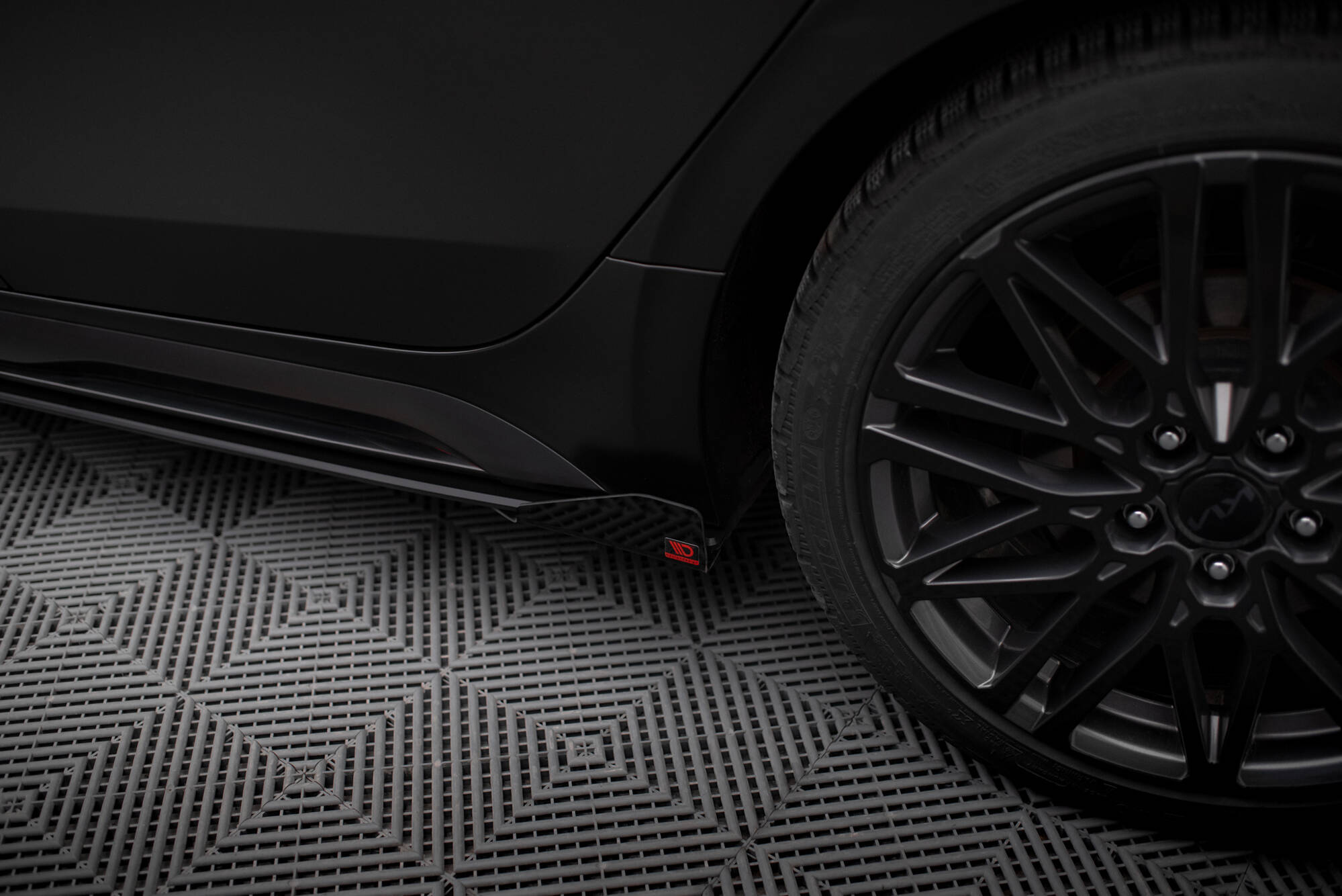 Street Pro Side Skirts Diffusers + Flaps Kia Proceed GT / GT-Line Mk1 Facelift / Ceed GT Mk3 Facelift - Image 4