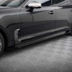 Street Pro Side Skirts Diffusers + Flaps Kia Stinger GT / GT-Line / Standard Mk1