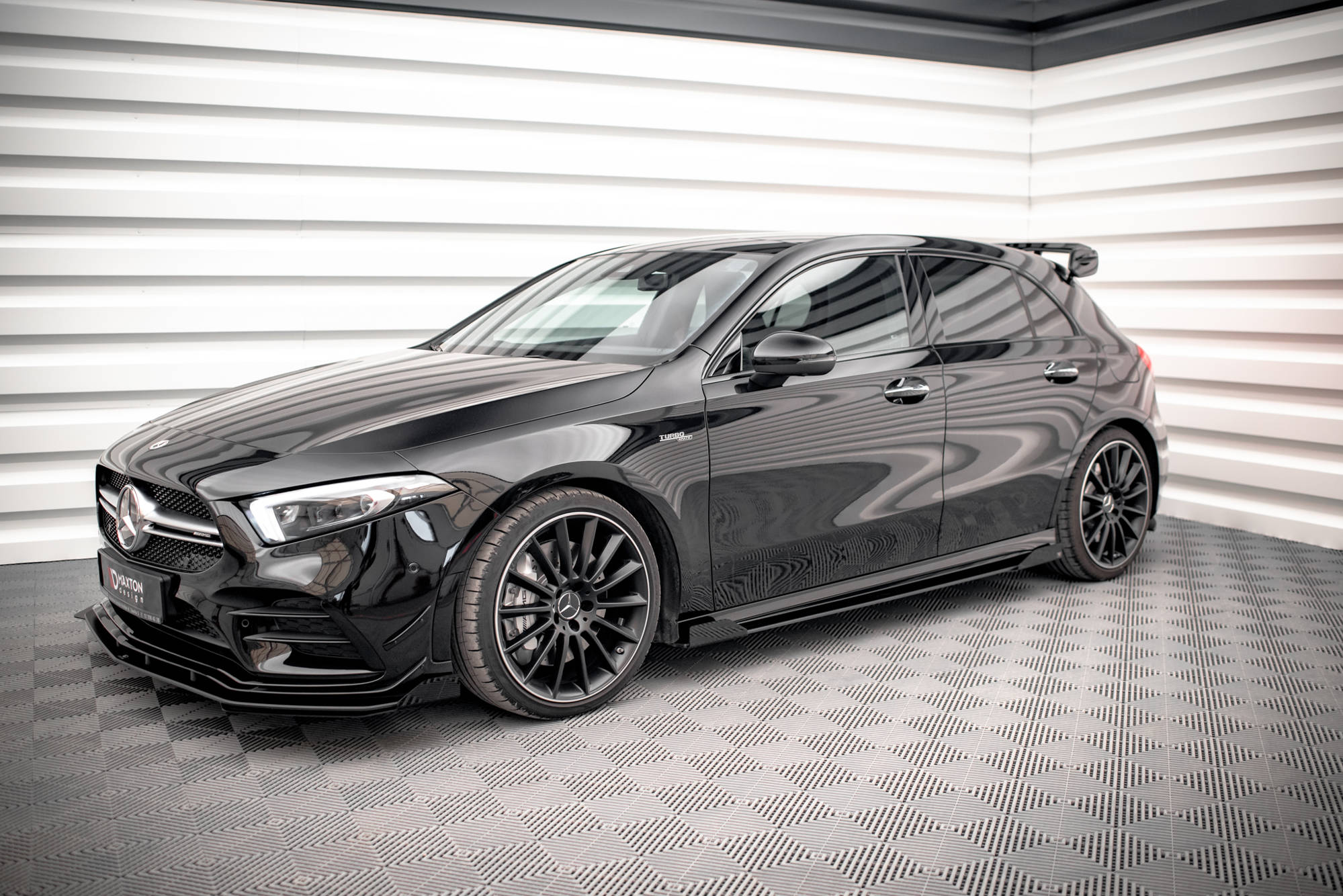 Street Pro Side Skirts Diffusers + Flaps Mercedes A35 AMG / AMG-Line Aero Pack W177 - Image 2