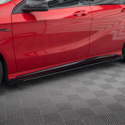 Street Pro Side Skirts Diffusers + Flaps Mercedes-Benz A 45 AMG W176 Facelift