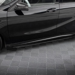 Street Pro Side Skirts Diffusers + Flaps Mercedes-Benz A AMG-Line W176 Facelift