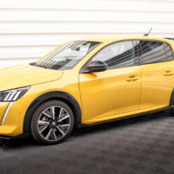 Alternative view of Street Pro Side Skirts Diffusers + Flaps Peugeot 208 GT Mk2
