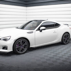 Alternative view of Street Pro Side Skirts Diffusers + Flaps Subaru BRZ Mk1 / Mk1 Facelift