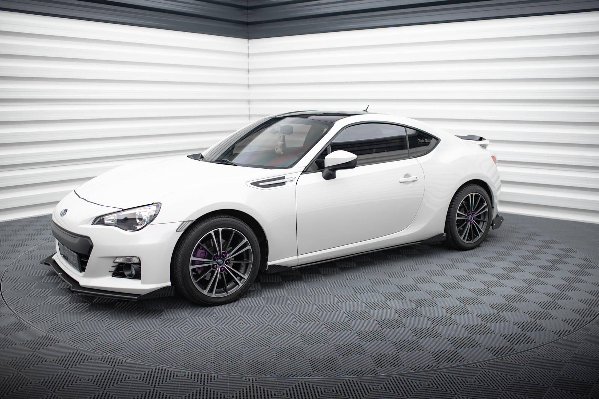 Street Pro Side Skirts Diffusers + Flaps Subaru BRZ Mk1 / Mk1 Facelift - Image 2