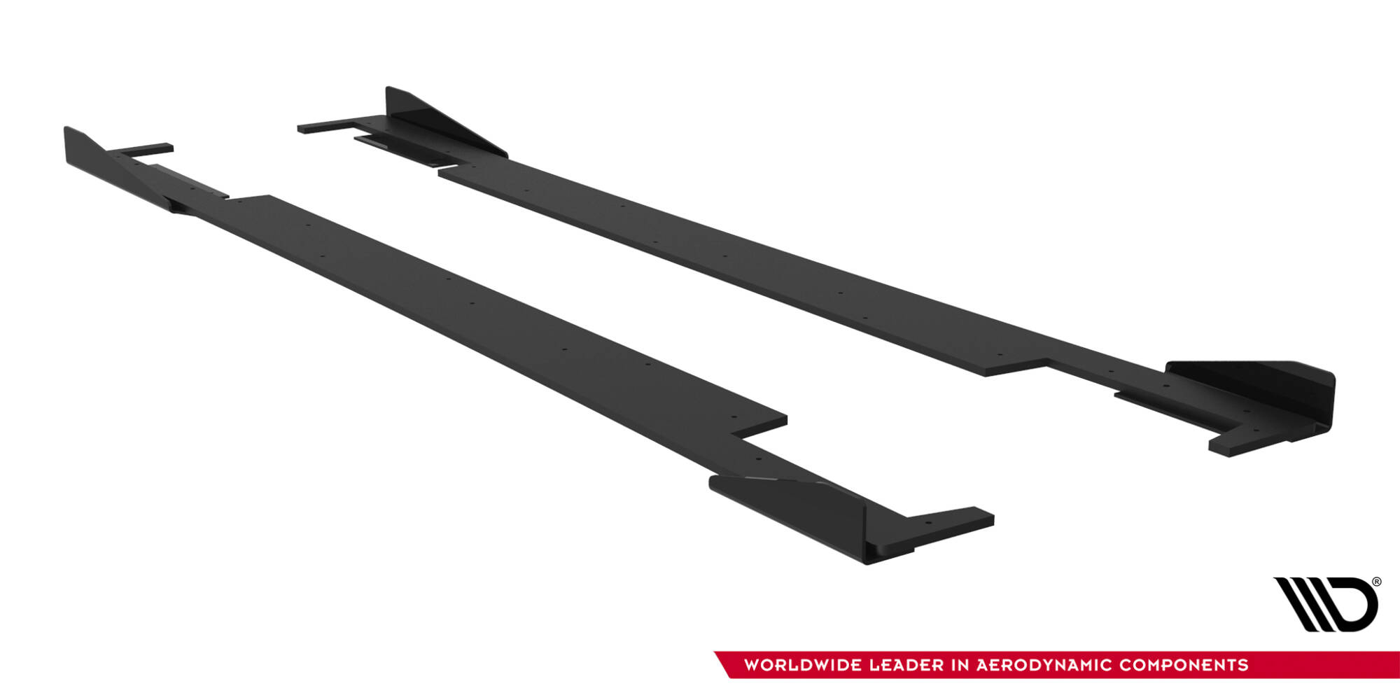 Street Pro Side Skirts Diffusers + Flaps Subaru Impreza WRX STI Mk3 Facelift - Image 6