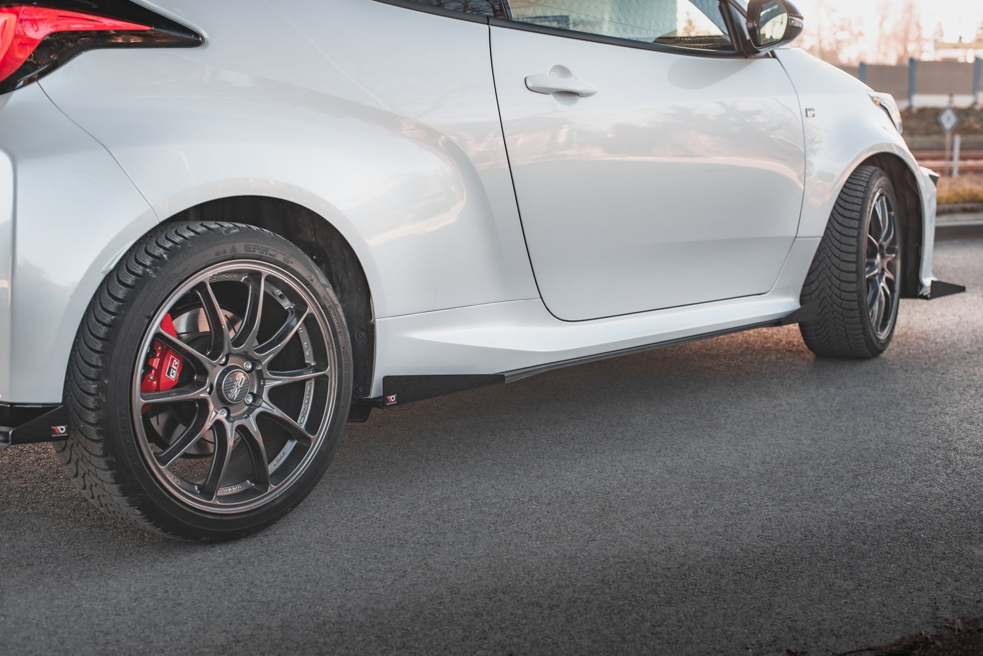 Street Pro Side Skirts Diffusers + Flaps Toyota GR Yaris Mk4 - Image 2