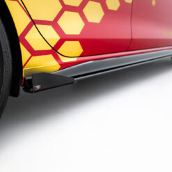 Alternative view of Street Pro Side Skirts Diffusers + Flaps Volkswagen Golf GTI Clubsport Mk8 Facelift