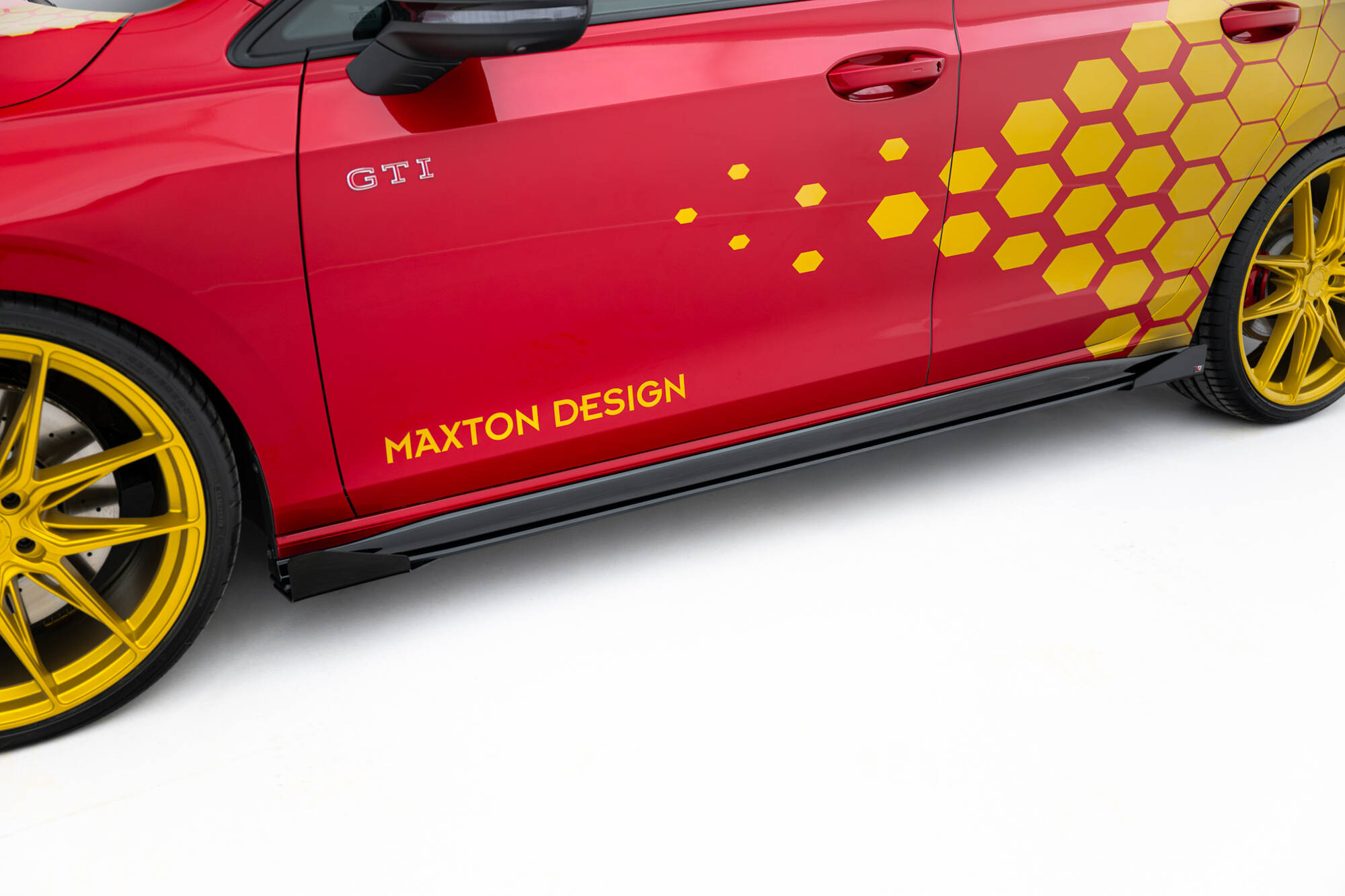 Street Pro Side Skirts Diffusers + Flaps Volkswagen Golf GTI Clubsport Mk8 Facelift - Image 4
