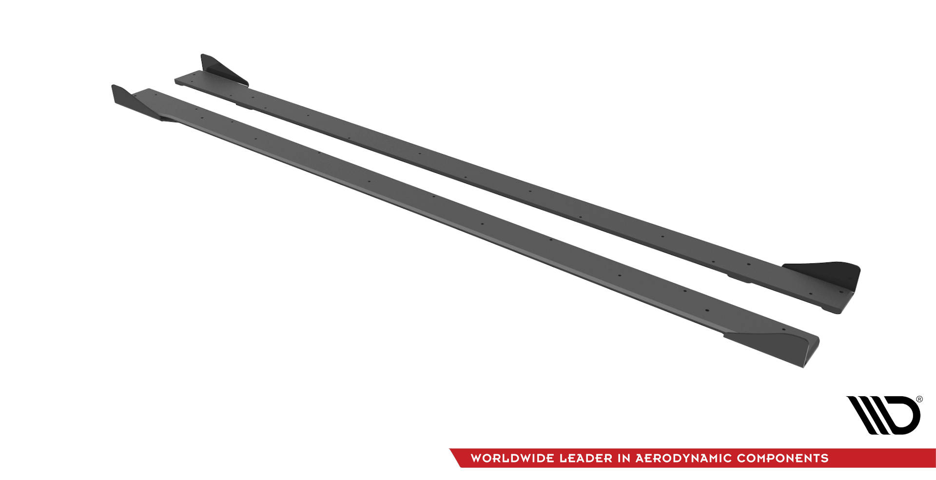 Street Pro Side Skirts Diffusers + Flaps Volkswagen Golf R Mk7 - Image 3