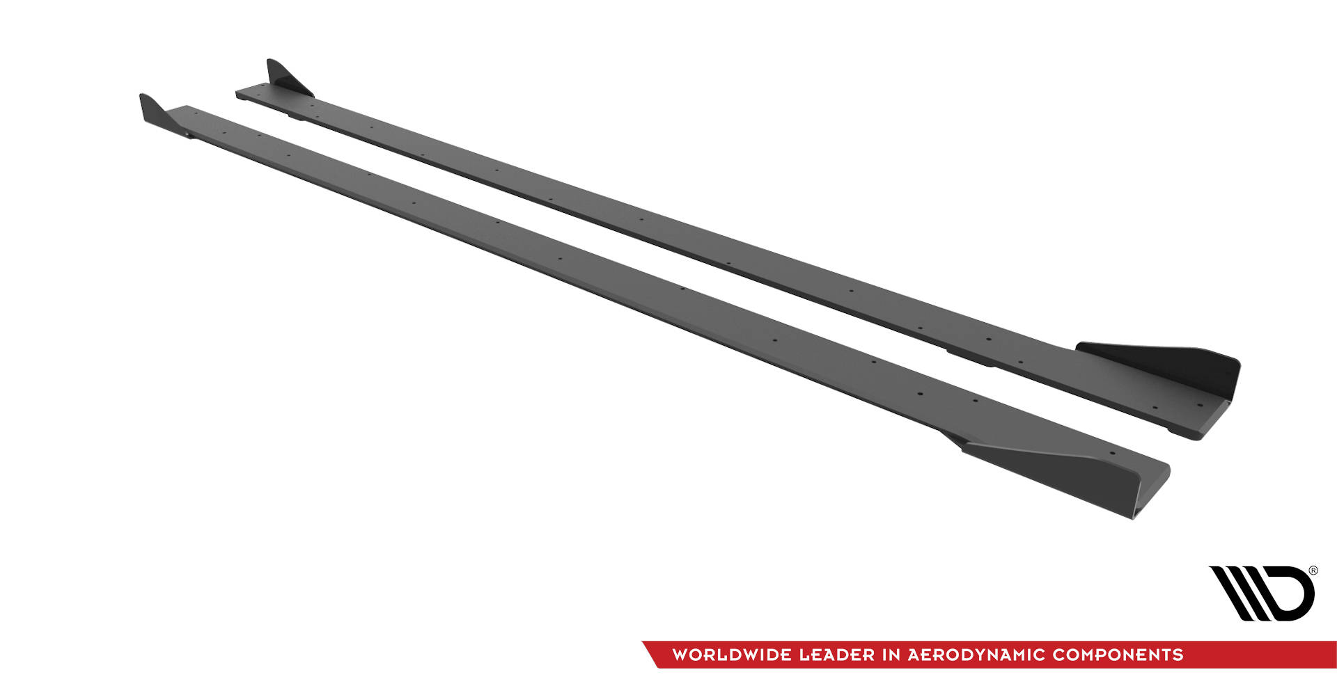 Street Pro Side Skirts Diffusers + Flaps Volkswagen Golf R Mk7 - Image 4