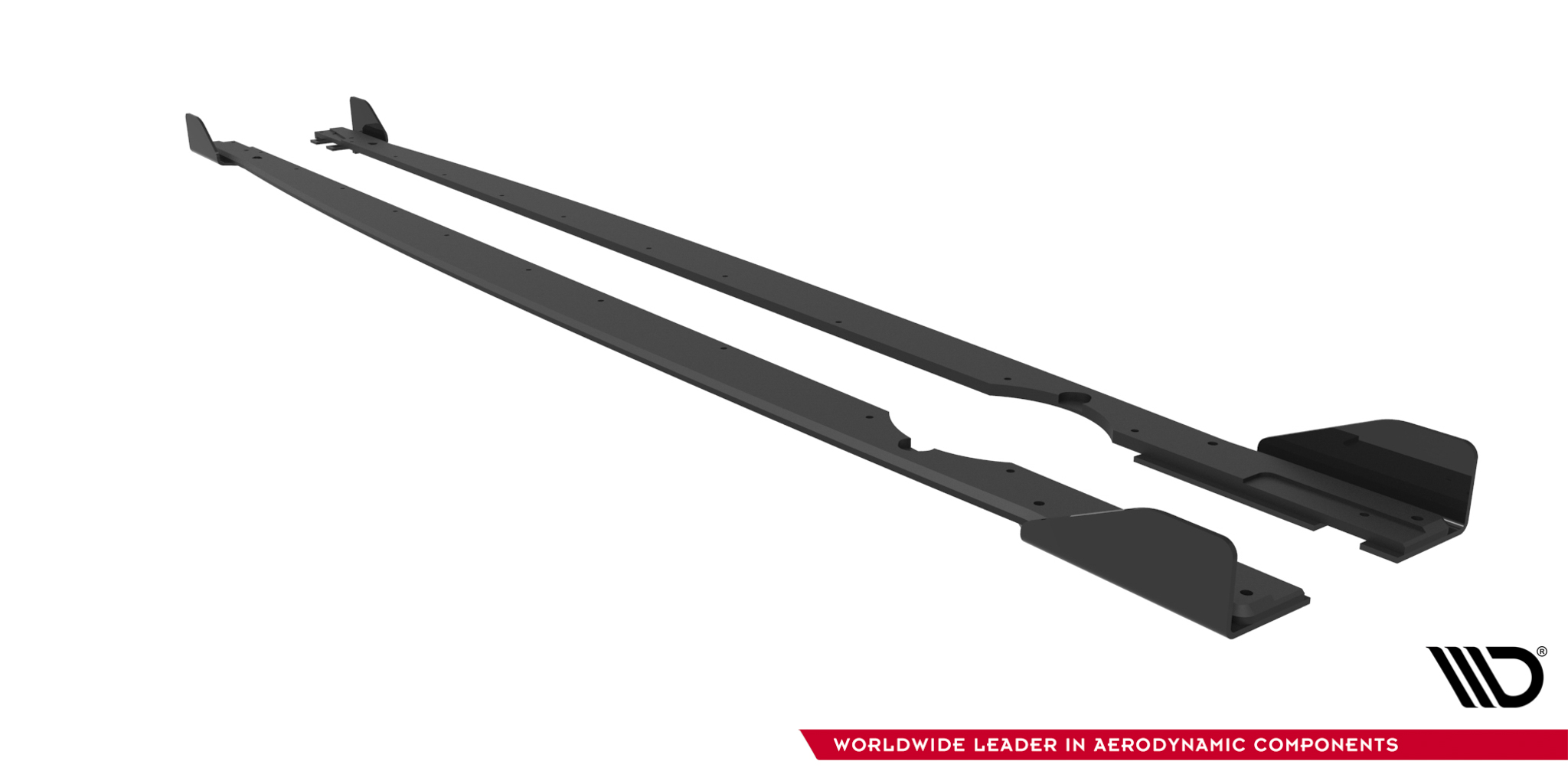 Street Pro Side Skirts Diffusers + Flaps Volkswagen Golf R Mk8 / Mk8 Facelift - Image 6