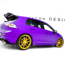 Street Pro Side Skirts Diffusers + Flaps Volkswagen Golf R Mk8 / Mk8 Facelift