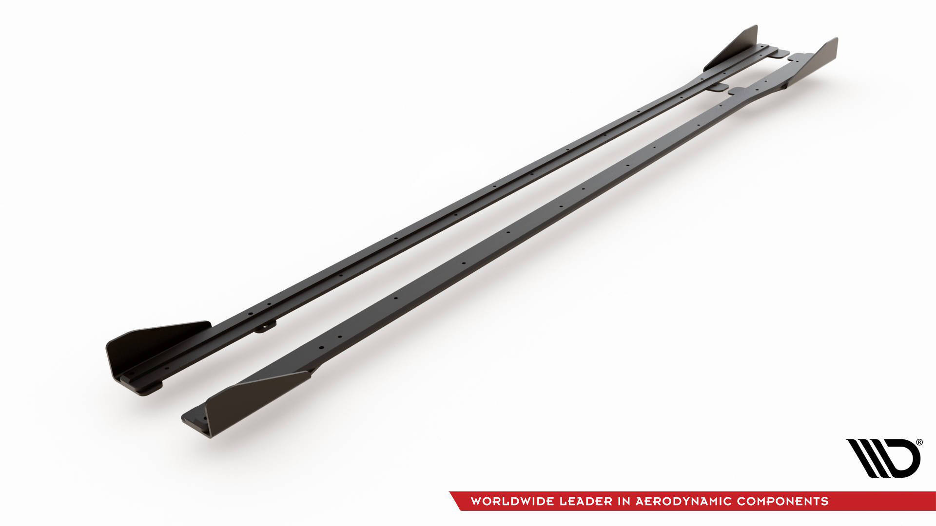 Street Pro Side Skirts Diffusers + Flaps Volkswagen Golf R / R-Line Mk7 Facelift - Image 7