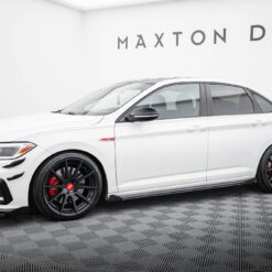 Alternative view of Street Pro Side Skirts Diffusers + Flaps Volkswagen Jetta GLI Mk7