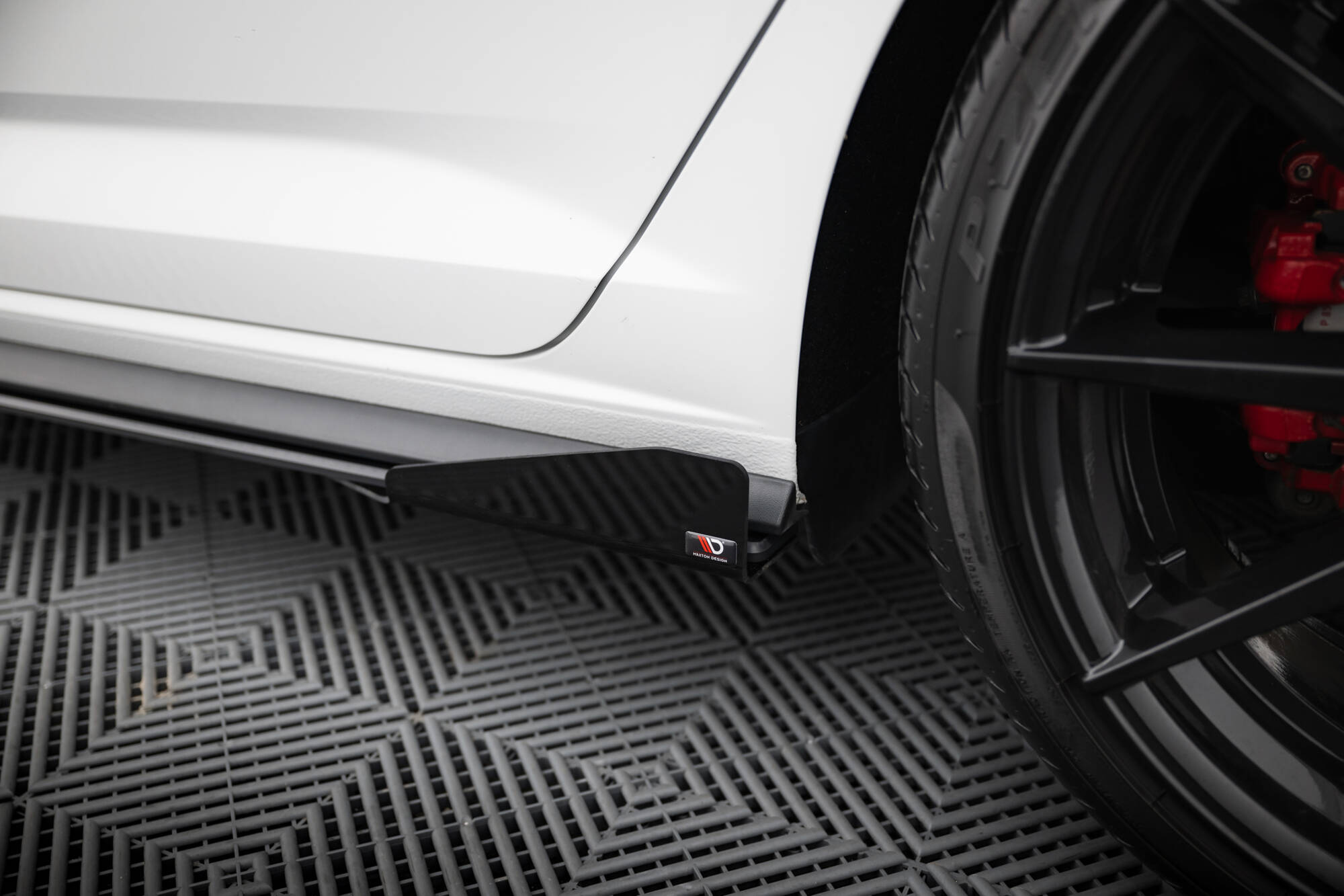 Street Pro Side Skirts Diffusers + Flaps Volkswagen Jetta GLI Mk7 - Image 4