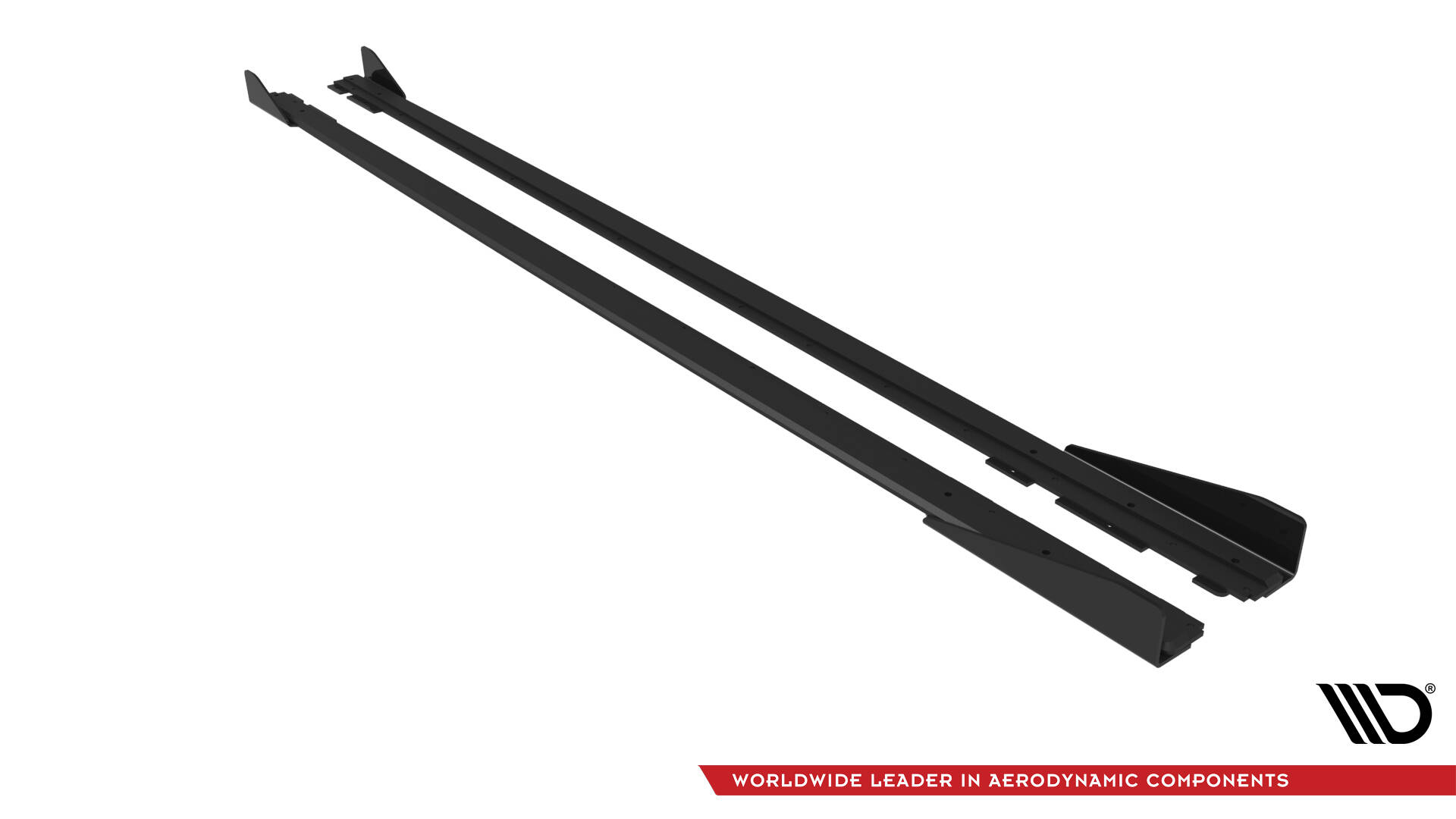 Street Pro Side Skirts Diffusers + Flaps Volkswagen Polo GTI Mk6 Facelift - Image 5
