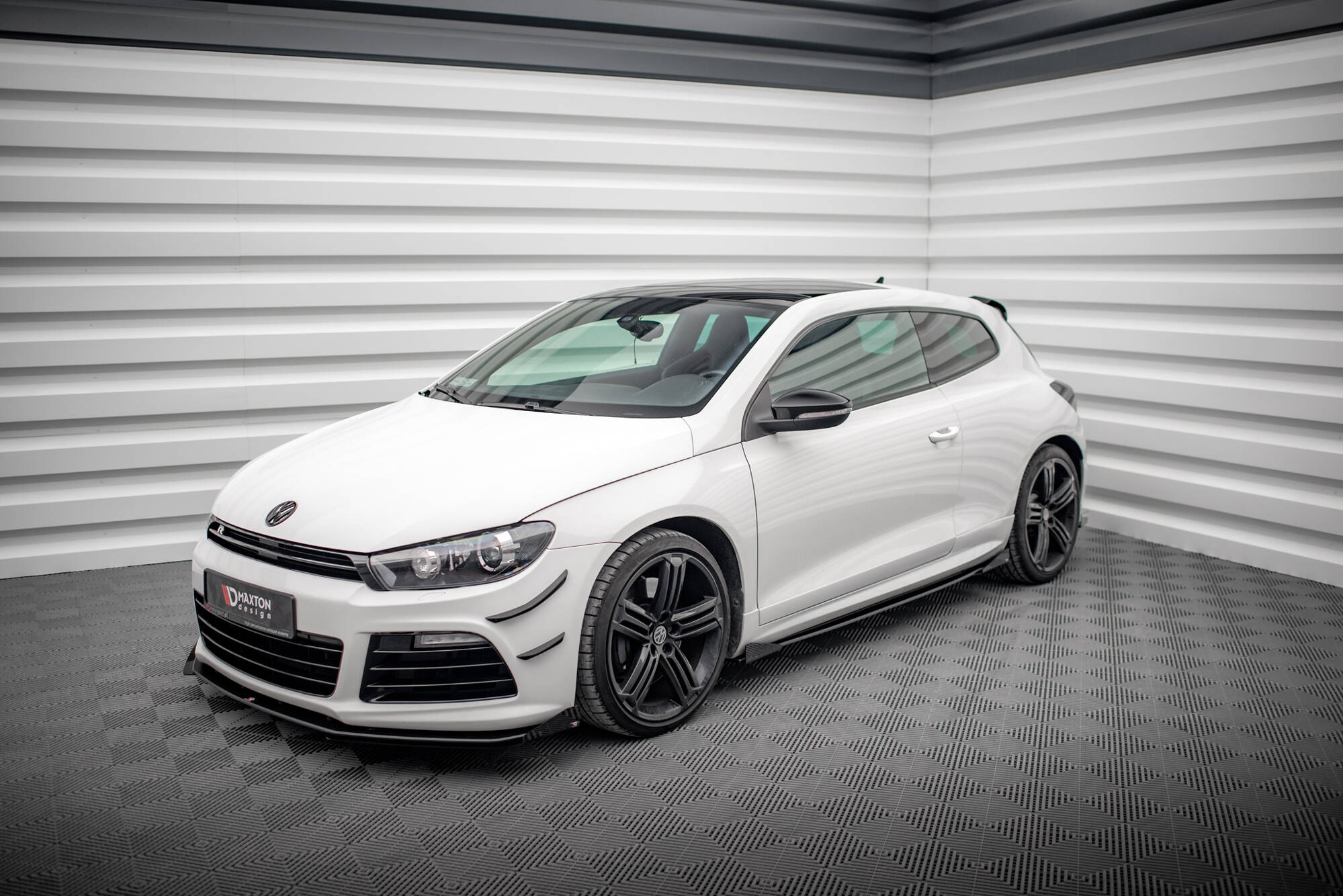 Street Pro Side Skirts Diffusers + Flaps Volkswagen Scirocco R Mk3 - Image 2