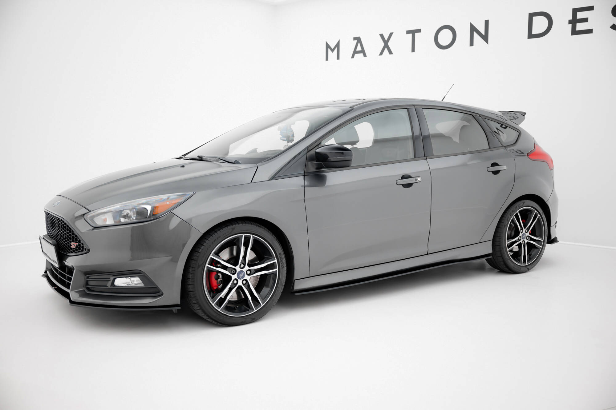 Street Pro Side Skirts Diffusers Ford Focus ST Mk3 Facelift - Image 2