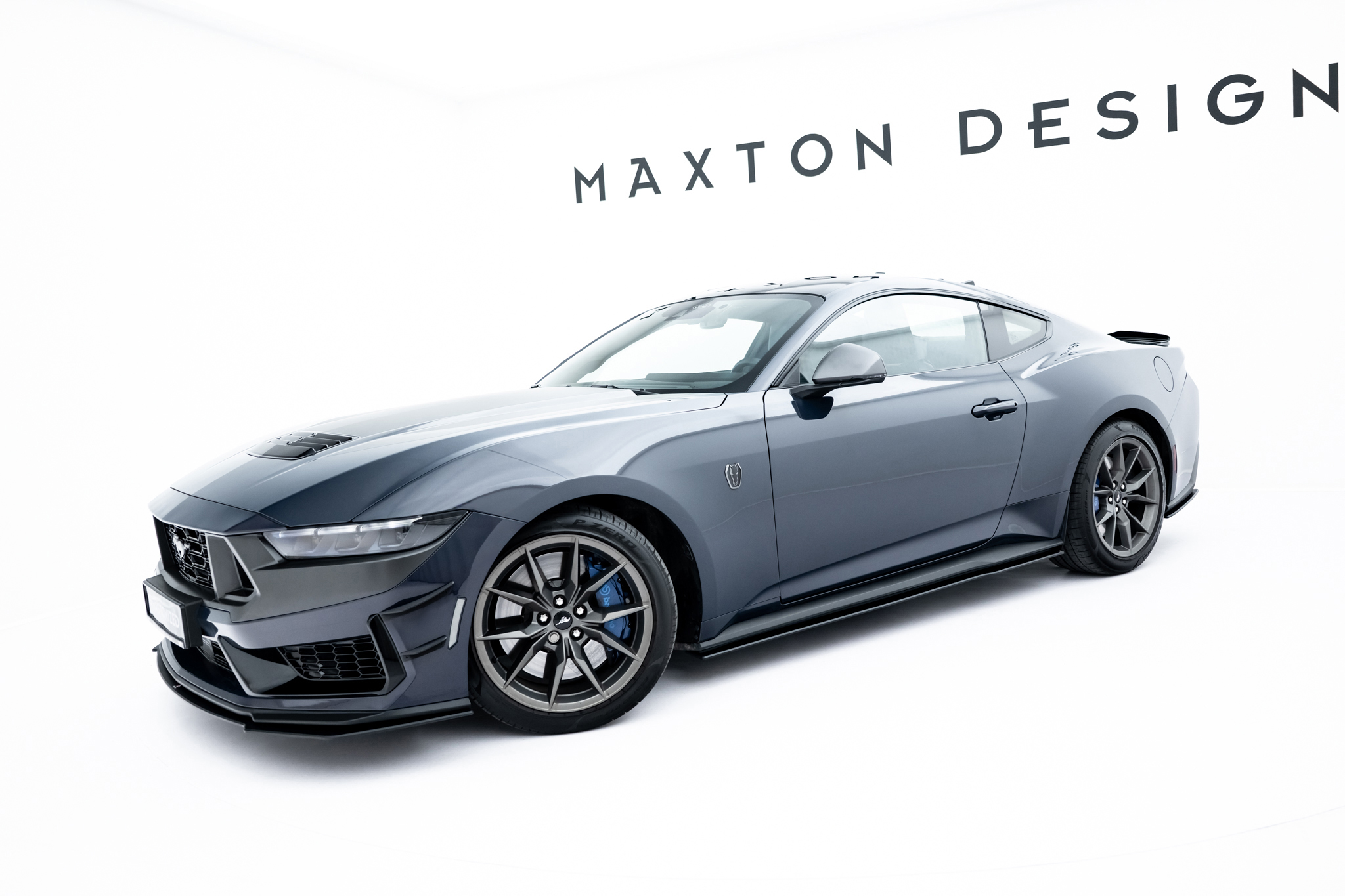Street Pro Side Skirts Diffusers Ford Mustang Dark Horse Mk7 - Image 3