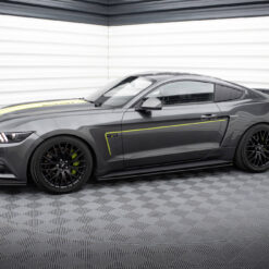 Alternative view of Street Pro Side Skirts Diffusers Ford Mustang GT Mk6