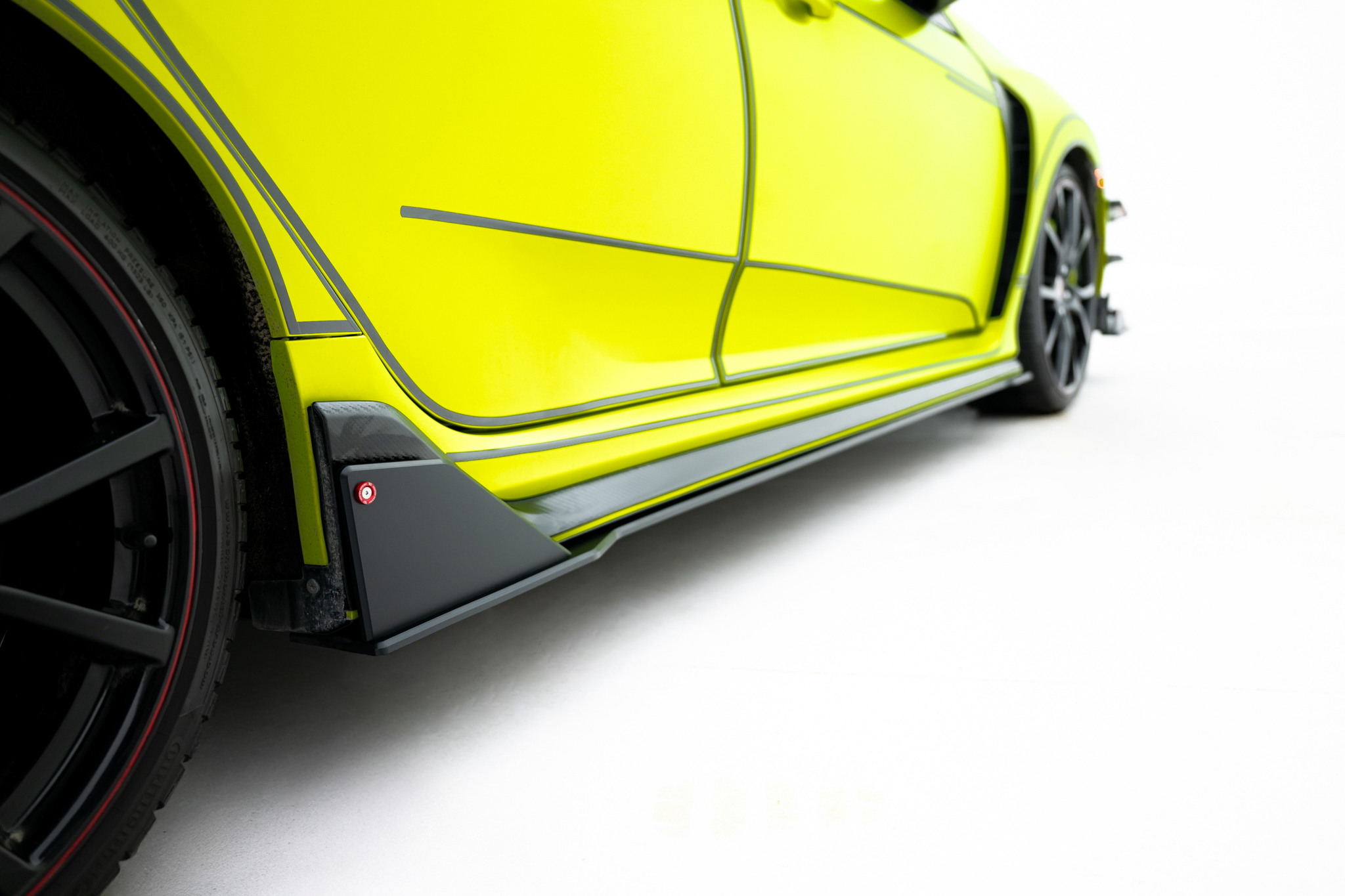 Street Pro Side Skirts Diffusers Honda Civic Type-R Mk10 / Mk10 Facelift - Image 2