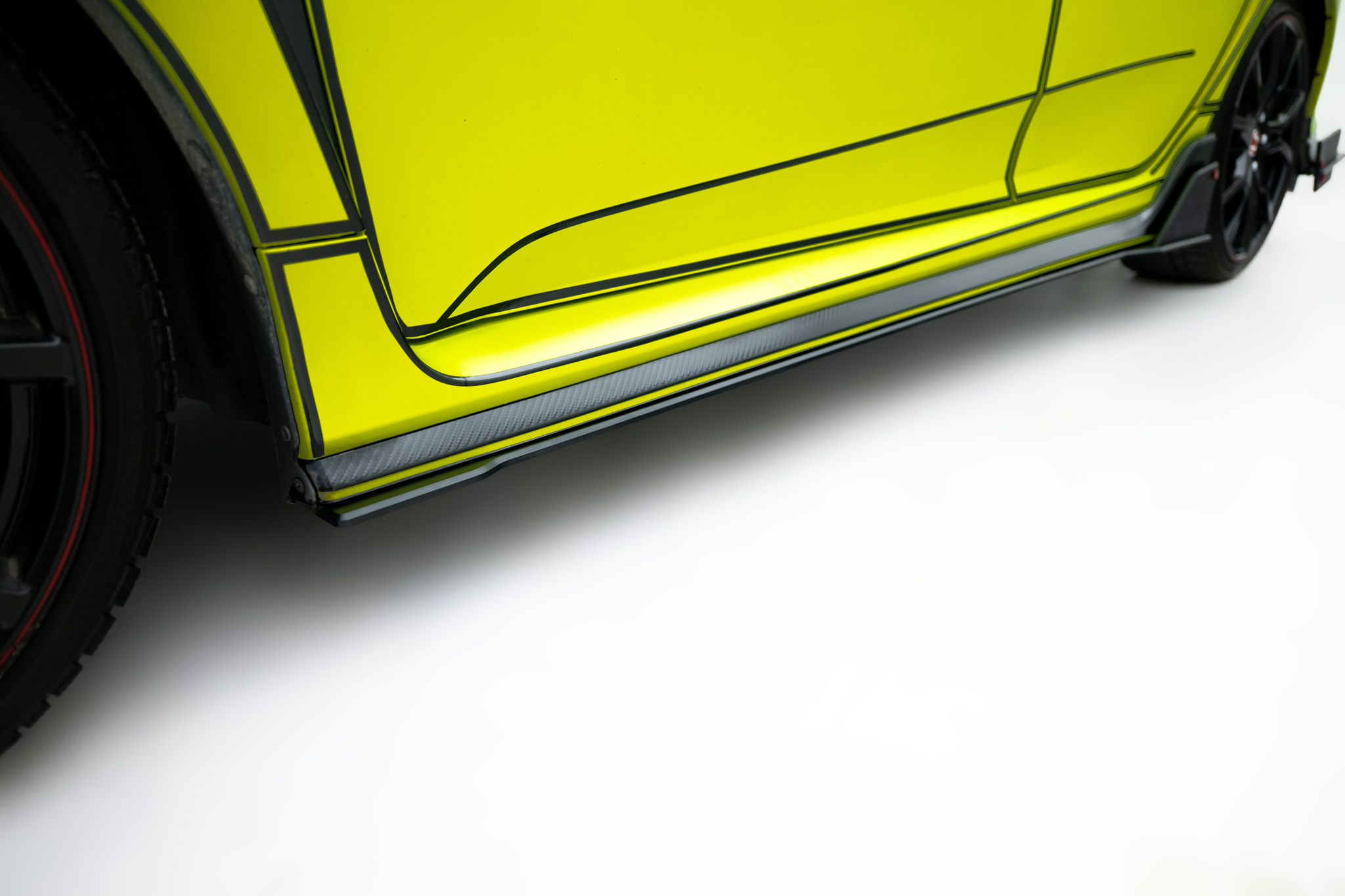 Street Pro Side Skirts Diffusers Honda Civic Type-R Mk10 / Mk10 Facelift - Image 3