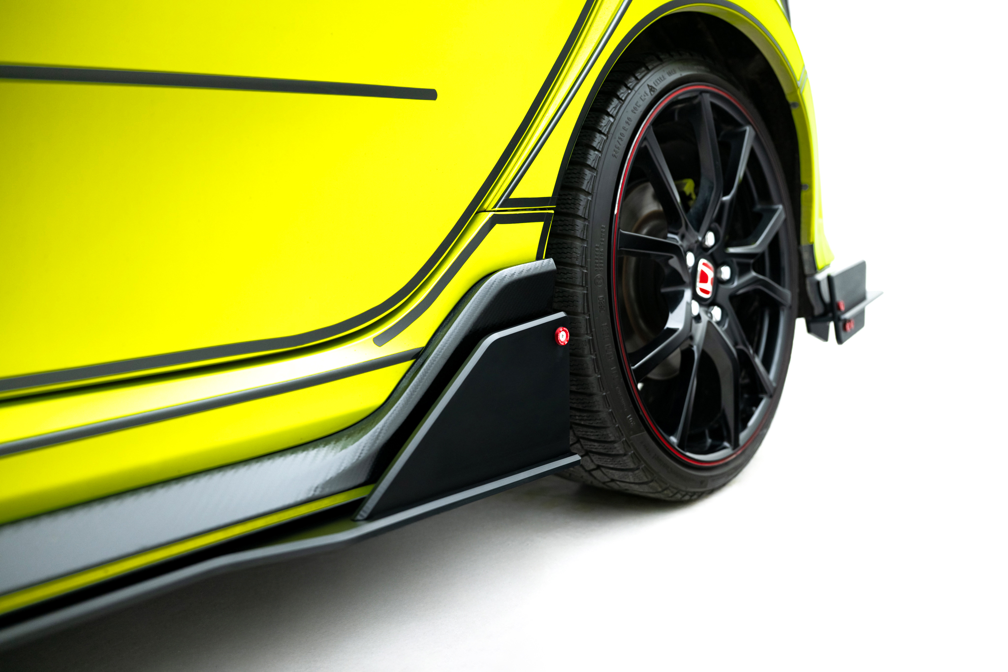 Street Pro Side Skirts Diffusers Honda Civic Type-R Mk10 / Mk10 Facelift - Image 4
