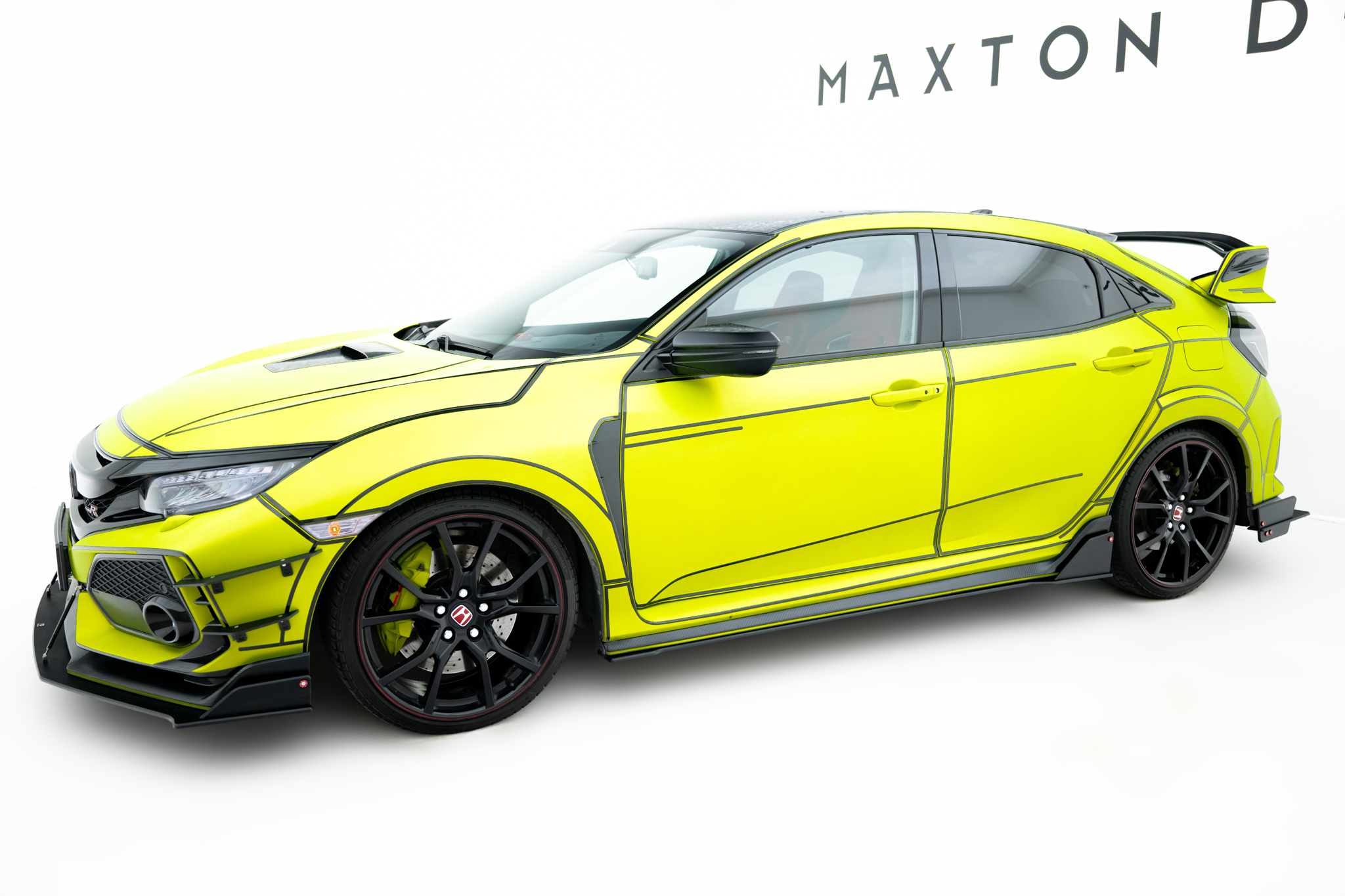 Street Pro Side Skirts Diffusers Honda Civic Type-R Mk10 / Mk10 Facelift - Image 5