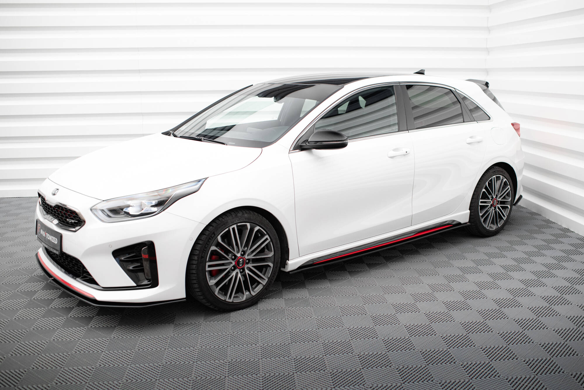 Street Pro Side Skirts Diffusers Kia Ceed GT Mk3 / Proceed Mk1 - Image 2