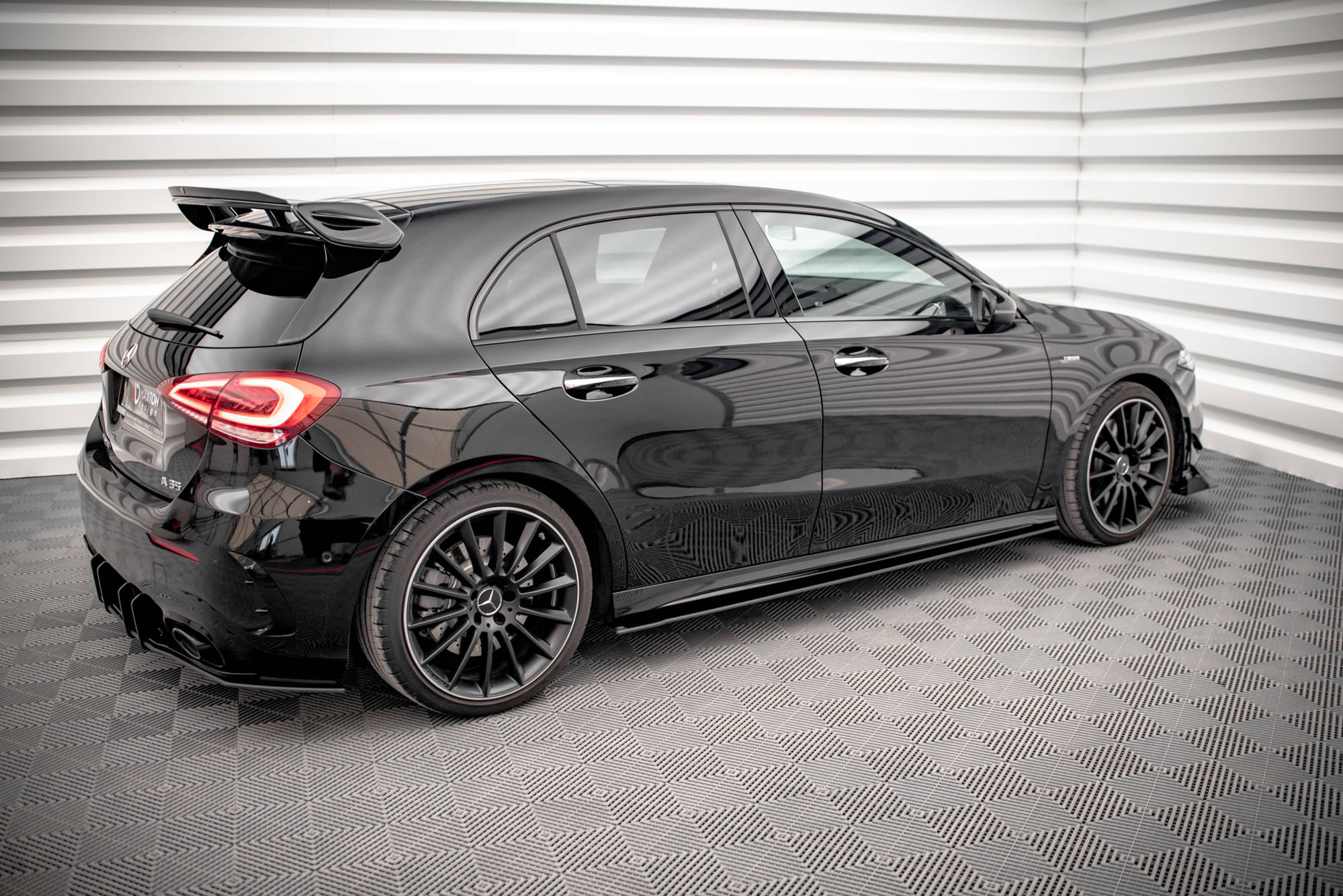 Street Pro Side Skirts Diffusers Mercedes A35 AMG / AMG-Line Aero Pack W177 - Image 3