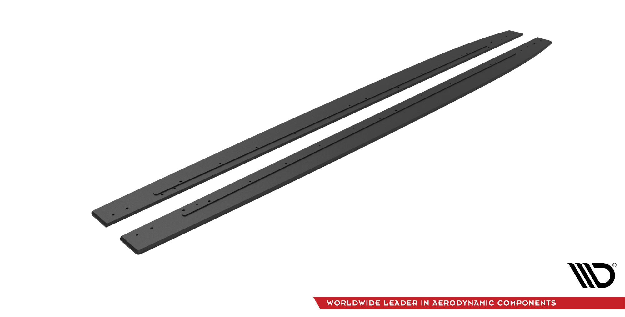 Street Pro Side Skirts Diffusers Mercedes-AMG C43 Coupe / Cabrio C205 Facelift / A205 Facelift - Image 4