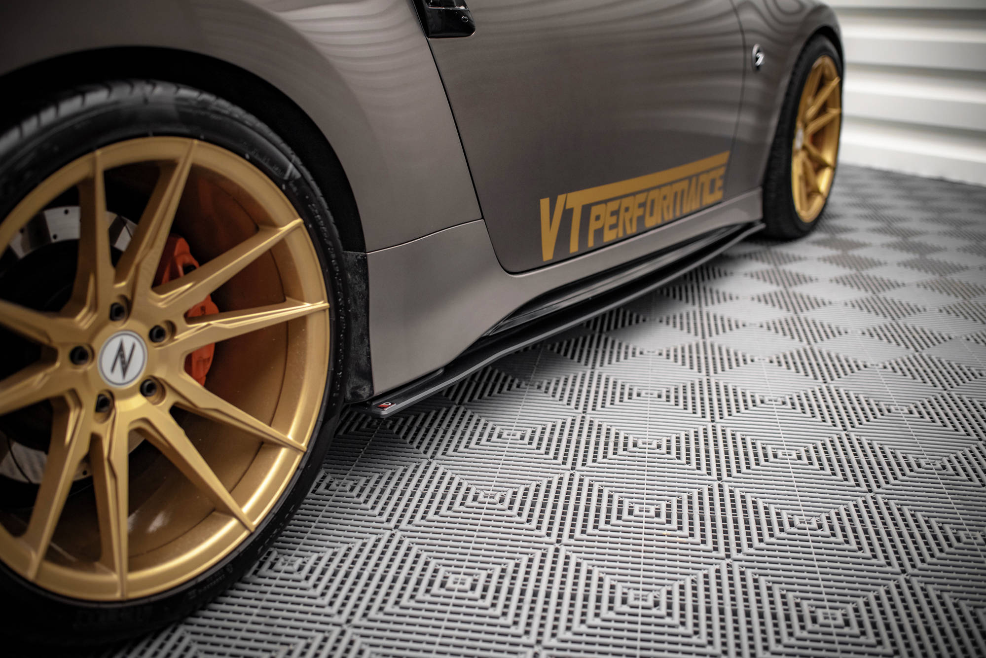 Street Pro Side Skirts Diffusers Nissan 370Z Nismo Facelift