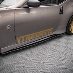 Alternative view of Street Pro Side Skirts Diffusers Nissan 370Z Nismo Facelift