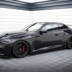 Alternative view of Street Pro Side Skirts Diffusers V.1 + Flaps BMW M2 G87