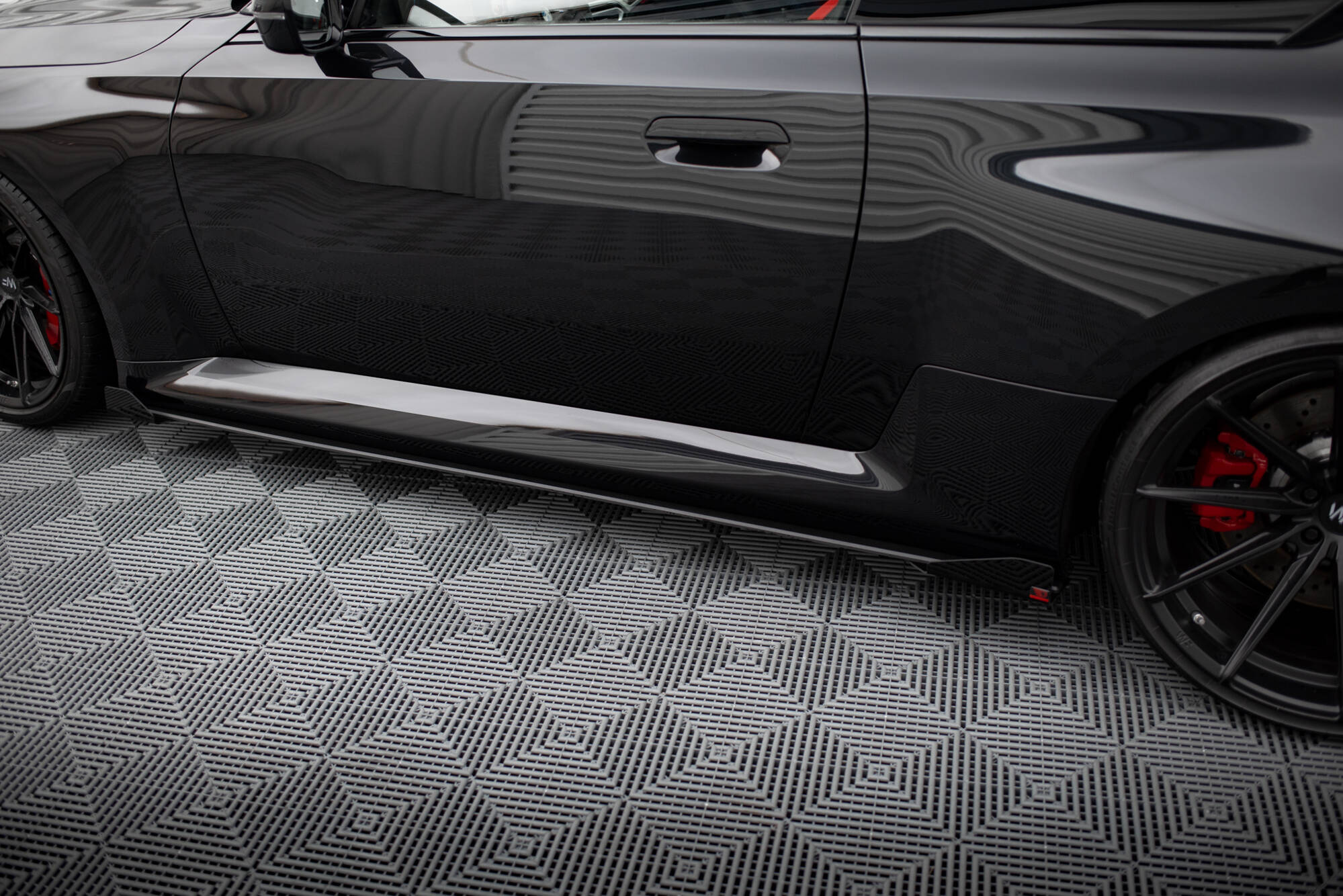 Street Pro Side Skirts Diffusers V.1 + Flaps BMW M2 G87 - Image 3
