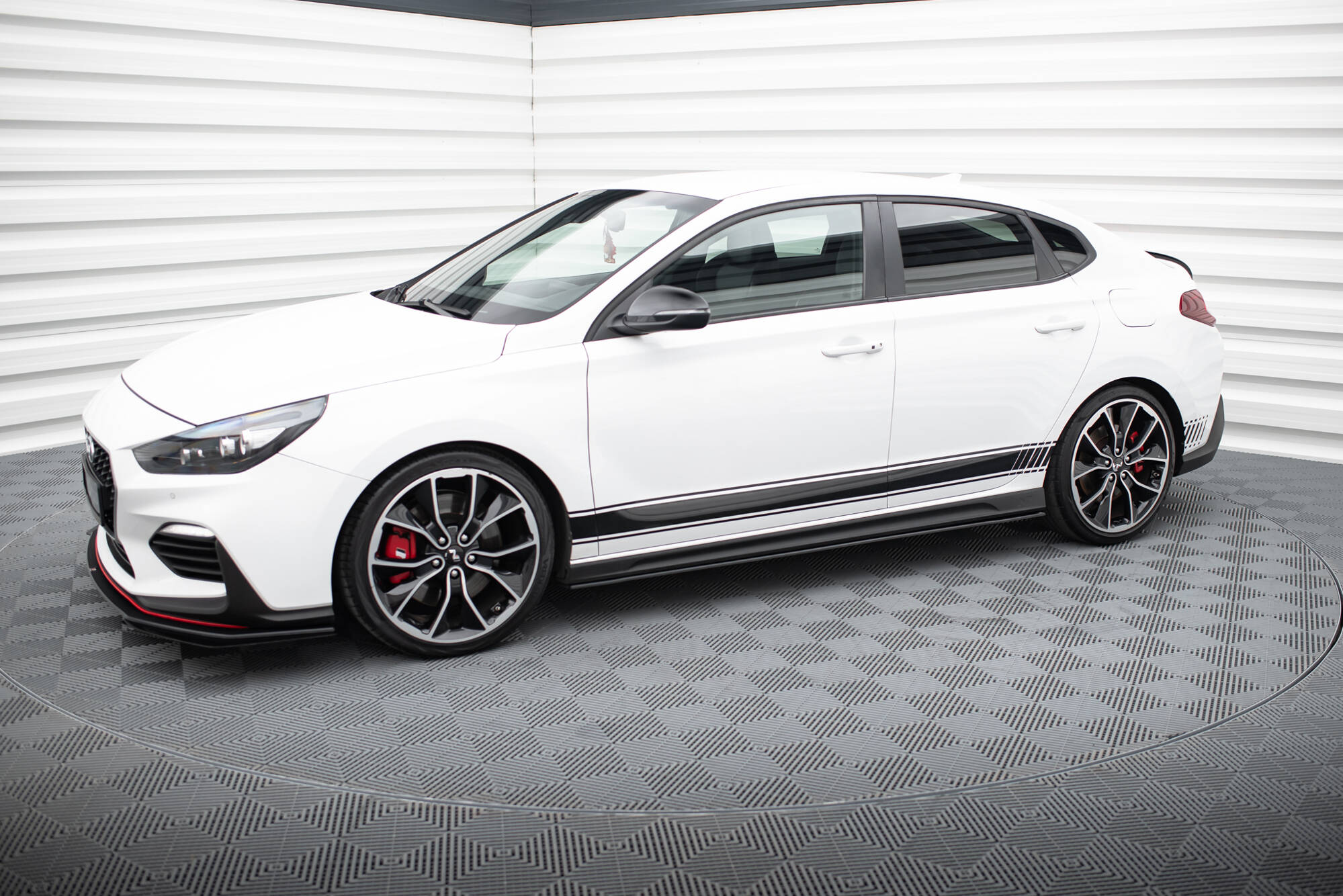 Street Pro Side Skirts Diffusers V.1 Hyundai I30 N / N-Line Hatchback / Fastback Mk3 / Mk3 Facelift - Image 2